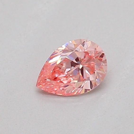 Loose Diamond - PEAR 0.15ct Fancy Vivid Pink VVS2: Loose Diamond - PEAR 0.15ct Fancy Vivid Pink VVS2 Source: This is a real non-mined Diamond that has been grown in a lab Shape: PEAR Carats: 0.15 Color: Fancy Vivid Pink Certification: IGI Video: