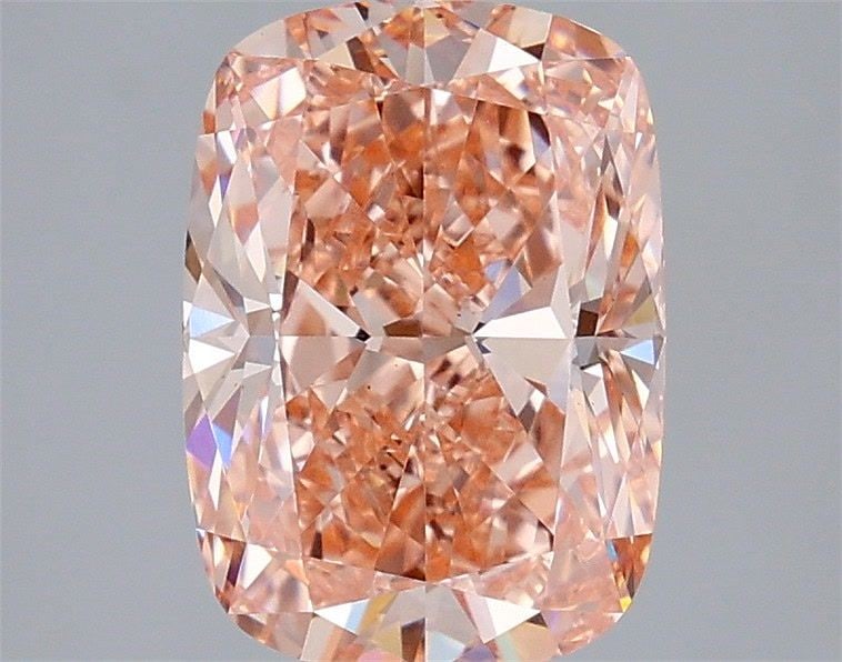 Loose Diamond - CUSHION MODIFIED 3.0ct Fancy Vivid Pink VS1: Loose Diamond - CUSHION MODIFIED 3.0ct Fancy Vivid Pink VS1 Source: This is a real non-mined Diamond that has been grown in a lab Shape: CUSHION MODIFIED Carats: 3.0 Color: Fancy Vivid Pink Certificat