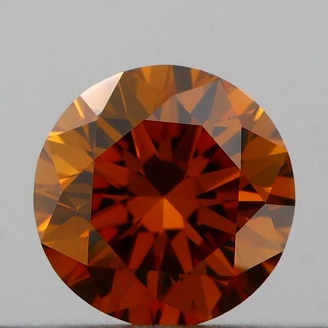 Loose Diamond - ROUND 0.2ct Fancy Deep Orange VVS2: Loose Diamond - ROUND 0.2ct Fancy Deep Orange VVS2 Source: This is a real non-mined Diamond that has been grown in a lab Shape: ROUND Carats: 0.2 Color: Fancy Deep Orange Certification: IGI Video: