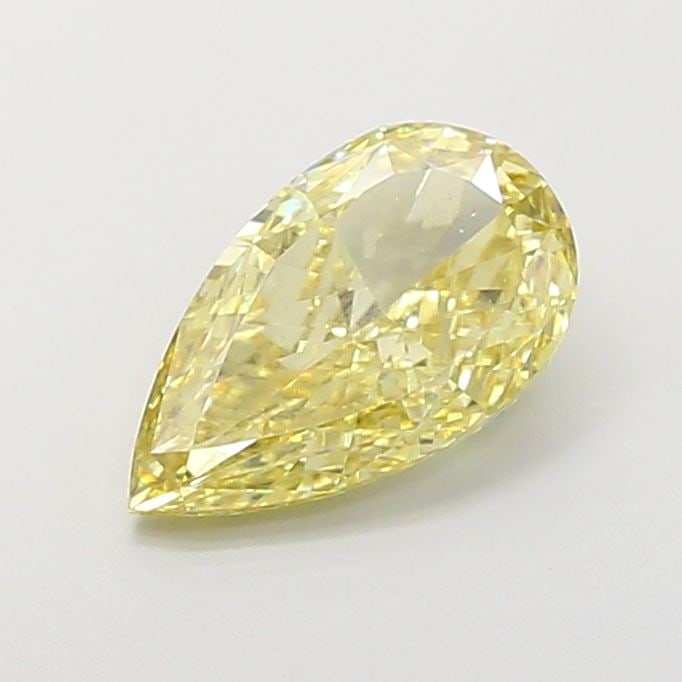 Loose Diamond - PEAR 3.0ct Fancy Yellow VS2: Loose Diamond - PEAR 3.0ct Fancy Yellow VS2 Source: This is a real non-mined Diamond that has been grown in a lab Shape: PEAR Carats: 3.0 Color: Fancy Yellow Certification: IGI Video: