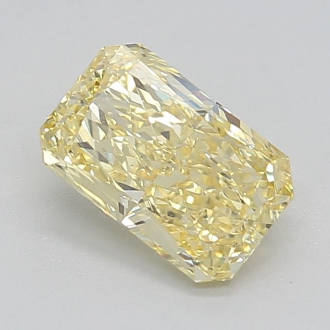 Loose Diamond - RADIANT 1.33ct Fancy Intense Yellow VS1: Loose Diamond - RADIANT 1.33ct Fancy Intense Yellow VS1 Source: This is a real non-mined Diamond that has been grown in a lab Shape: RADIANT Carats: 1.33 Color: Fancy Intense Yellow Certification: IGI