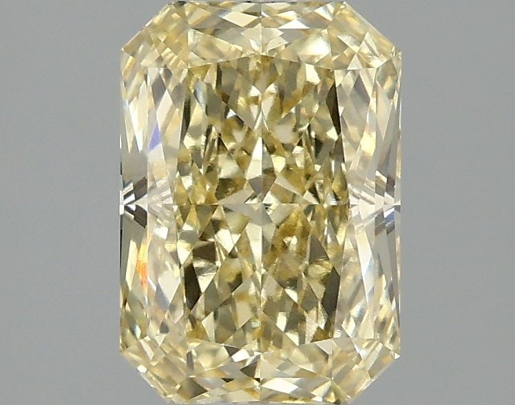 Loose Diamond - RADIANT 2.07ct Fancy Intense Yellow VS2: Loose Diamond - RADIANT 2.07ct Fancy Intense Yellow VS2 Source: This is a real non-mined Diamond that has been grown in a lab Shape: RADIANT Carats: 2.07 Color: Fancy Intense Yellow Certification: IGI