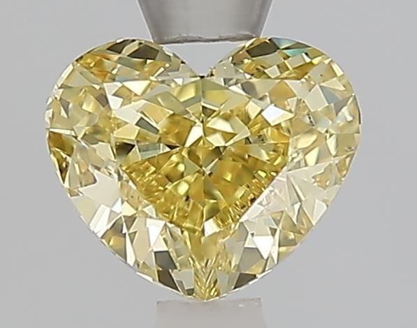 Loose Diamond - HEART 1.02ct Fancy Intense Yellow VS2: Loose Diamond - HEART 1.02ct Fancy Intense Yellow VS2 Source: This is a real non-mined Diamond that has been grown in a lab Shape: HEART Carats: 1.02 Color: Fancy Intense Yellow Certification: IGI Vid