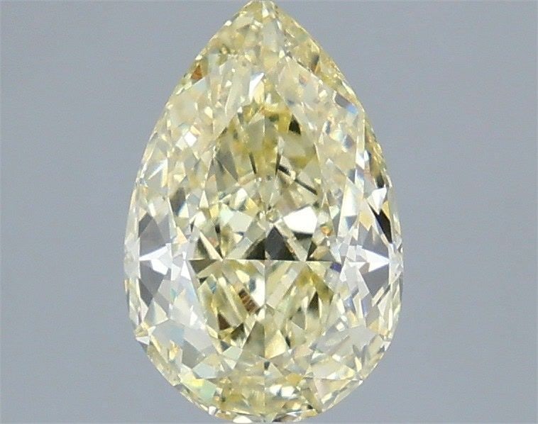 Loose Diamond - PEAR 2.02ct Fancy Yellow VS1: Loose Diamond - PEAR 2.02ct Fancy Yellow VS1 Source: This is a real non-mined Diamond that has been grown in a lab Shape: PEAR Carats: 2.02 Color: Fancy Yellow Certification: IGI Video: