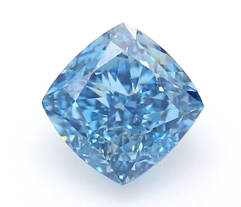 Loose Diamond - CUSHION MODIFIED 1.01ct Fancy Vivid Blue VS1: Loose Diamond - CUSHION MODIFIED 1.01ct Fancy Vivid Blue VS1 Source: This is a real non-mined Diamond that has been grown in a lab Shape: CUSHION MODIFIED Carats: 1.01 Color: Fancy Vivid Blue Certific