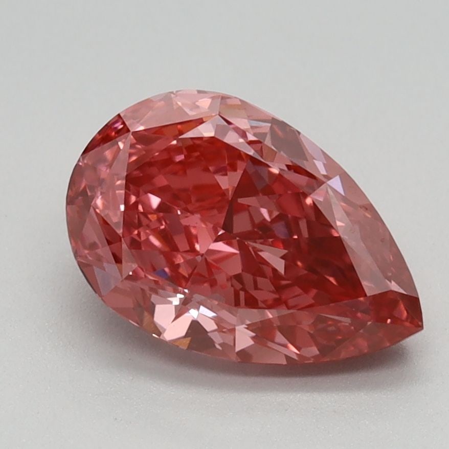 Loose Diamond - PEAR 1.51ct Fancy Vivid Pink VVS2: Loose Diamond - PEAR 1.51ct Fancy Vivid Pink VVS2 Source: This is a real non-mined Diamond that has been grown in a lab Shape: PEAR Carats: 1.51 Color: Fancy Vivid Pink Certification: IGI Video: