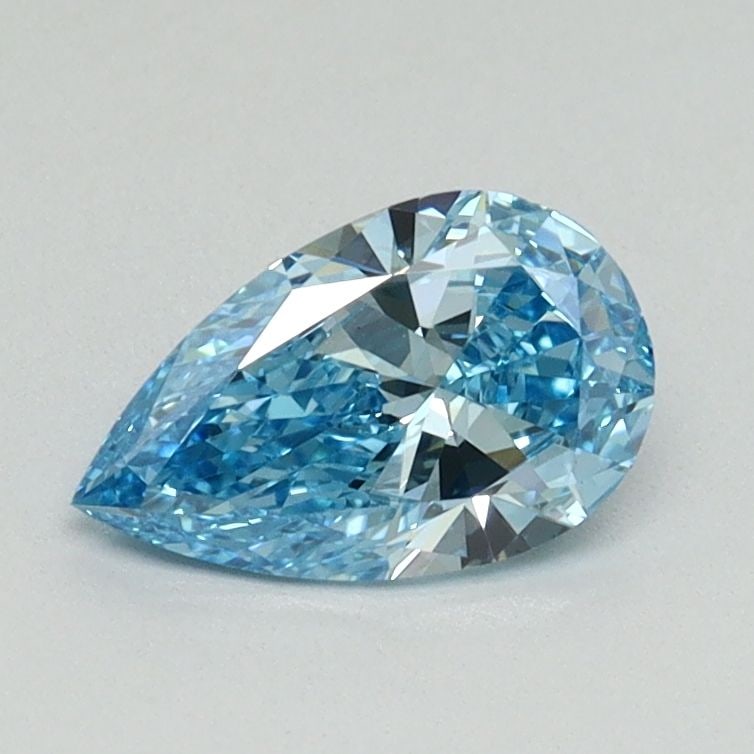 Loose Diamond - PEAR 0.67ct Fancy Blue VS1: Loose Diamond - PEAR 0.67ct Fancy Blue VS1 Source: This is a real non-mined Diamond that has been grown in a lab Shape: PEAR Carats: 0.67 Color: Fancy Blue Certification: NONE Video: