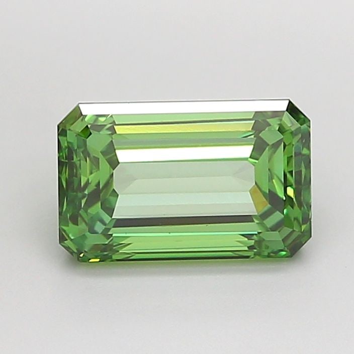 Loose Diamond - EMERALD 1.86ct Fancy Vivid Green VS1 (1 of 1)