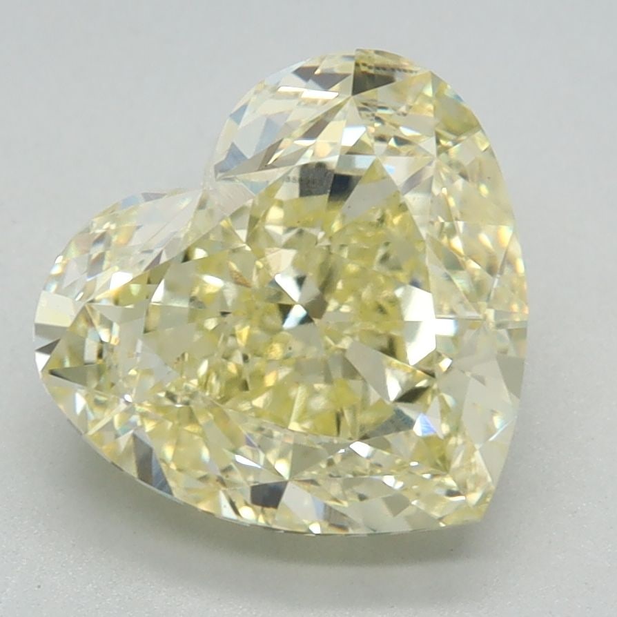 Loose Diamond - HEART 2.85ct Fancy Intense Yellow VS1: Loose Diamond - HEART 2.85ct Fancy Intense Yellow VS1 Source: This is a real non-mined Diamond that has been grown in a lab Shape: HEART Carats: 2.85 Color: Fancy Intense Yellow Certification: IGI Vid
