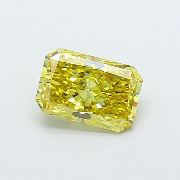 Loose Diamond - RADIANT 1.51ct Fancy Intense Yellow VS1: Loose Diamond - RADIANT 1.51ct Fancy Intense Yellow VS1 Source: This is a real non-mined Diamond that has been grown in a lab Shape: RADIANT Carats: 1.51 Color: Fancy Intense Yellow Certification: IGI