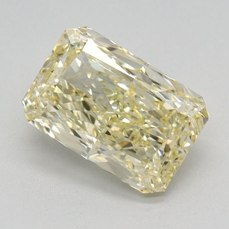 Loose Diamond - RADIANT 1.06ct Fancy Intense Yellow VS1: Loose Diamond - RADIANT 1.06ct Fancy Intense Yellow VS1 Source: This is a real non-mined Diamond that has been grown in a lab Shape: RADIANT Carats: 1.06 Color: Fancy Intense Yellow Certification: IGI