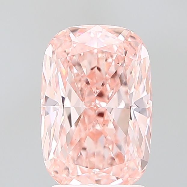 Loose Diamond - CUSHION MODIFIED 2.55ct Fancy Vivid Pink VS1: Loose Diamond - CUSHION MODIFIED 2.55ct Fancy Vivid Pink VS1 Source: This is a real non-mined Diamond that has been grown in a lab Shape: CUSHION MODIFIED Carats: 2.55 Color: Fancy Vivid Pink Certific
