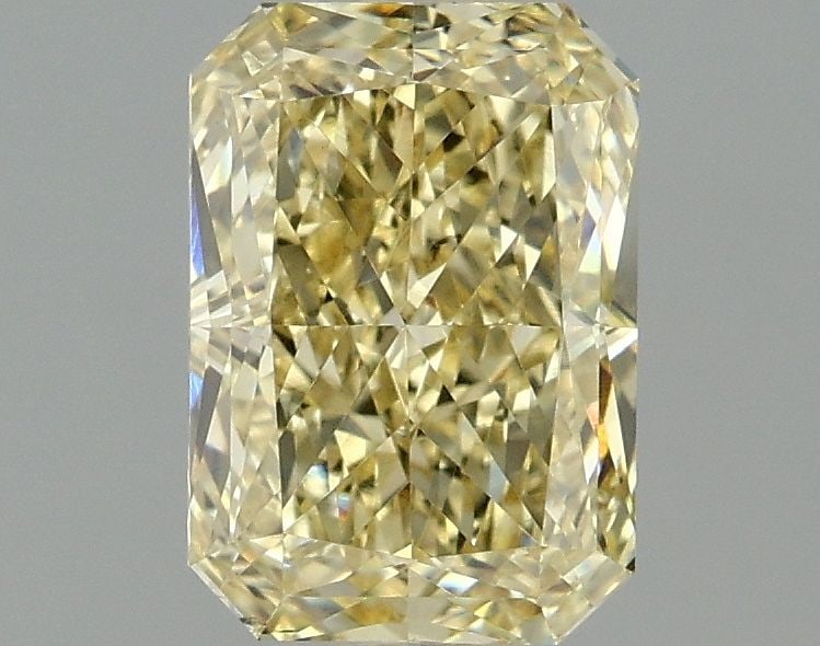 Loose Diamond - RADIANT 1.51ct Fancy Intense Yellow VS1: Loose Diamond - RADIANT 1.51ct Fancy Intense Yellow VS1 Source: This is a real non-mined Diamond that has been grown in a lab Shape: RADIANT Carats: 1.51 Color: Fancy Intense Yellow Certification: IGI