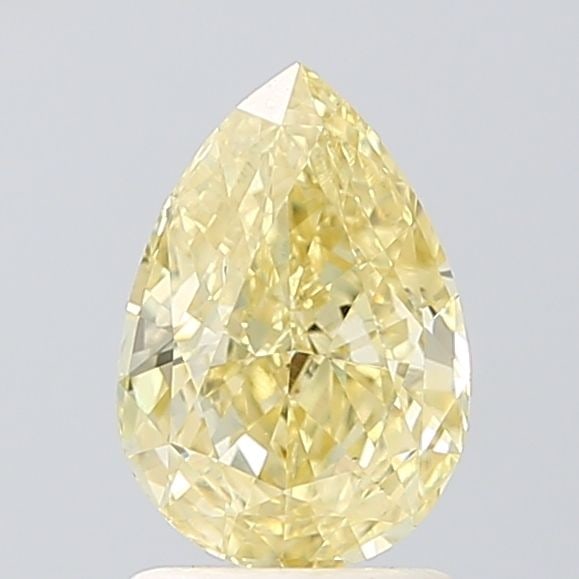 Loose Diamond - PEAR 1.31ct Yellow VS1: Loose Diamond - PEAR 1.31ct Yellow VS1 Source: This is a real non-mined Diamond that has been grown in a lab Shape: PEAR Carats: 1.31 Color: Yellow Certification: NONE Video: