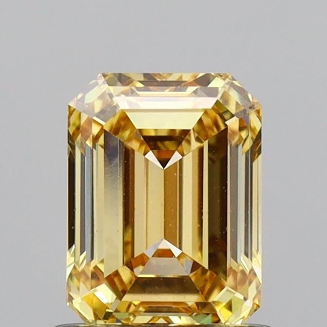 Loose Diamond - EMERALD 1.04ct Fancy Vivid Yellow VS1: Loose Diamond - EMERALD 1.04ct Fancy Vivid Yellow VS1 Source: This is a real non-mined Diamond that has been grown in a lab Shape: EMERALD Carats: 1.04 Color: Fancy Vivid Yellow Certification: NONE Vi