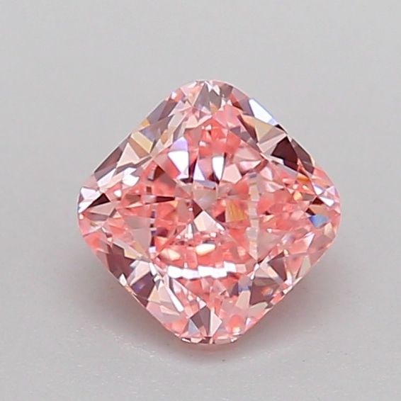 Loose Diamond - CUSHION MODIFIED 1.01ct Fancy Vivid Pink VVS2: Loose Diamond - CUSHION MODIFIED 1.01ct Fancy Vivid Pink VVS2 Source: This is a real non-mined Diamond that has been grown in a lab Shape: CUSHION MODIFIED Carats: 1.01 Color: Fancy Vivid Pink Certifi