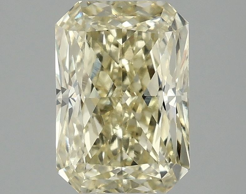 Loose Diamond - RADIANT 2.1ct Fancy Intense Yellow VS2: Loose Diamond - RADIANT 2.1ct Fancy Intense Yellow VS2 Source: This is a real non-mined Diamond that has been grown in a lab Shape: RADIANT Carats: 2.1 Color: Fancy Intense Yellow Certification: IGI V