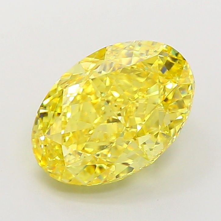 Loose Diamond - OVAL 6.09ct Fancy Vivid Yellow VS1: Loose Diamond - OVAL 6.09ct Fancy Vivid Yellow VS1 Source: This is a real non-mined Diamond that has been grown in a lab Shape: OVAL Carats: 6.09 Color: Fancy Vivid Yellow Certification: IGI Video: