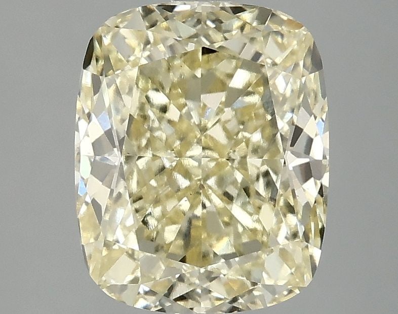 Loose Diamond - CUSHION MODIFIED 3.1ct Fancy Intense Yellow VS1: Loose Diamond - CUSHION MODIFIED 3.1ct Fancy Intense Yellow VS1 Source: This is a real non-mined Diamond that has been grown in a lab Shape: CUSHION MODIFIED Carats: 3.1 Color: Fancy Intense Yellow Ce