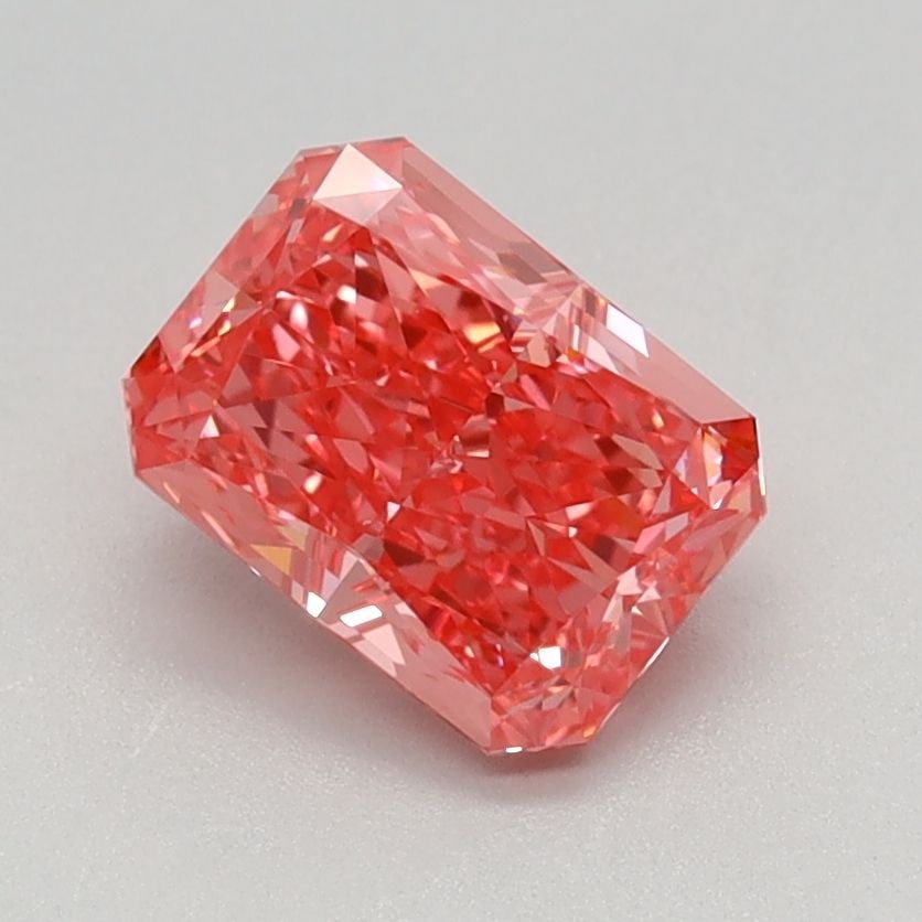 Loose Diamond - RADIANT 1.15ct Fancy Vivid Pink VVS2: Loose Diamond - RADIANT 1.15ct Fancy Vivid Pink VVS2 Source: This is a real non-mined Diamond that has been grown in a lab Shape: RADIANT Carats: 1.15 Color: Fancy Vivid Pink Certification: IGI Video: