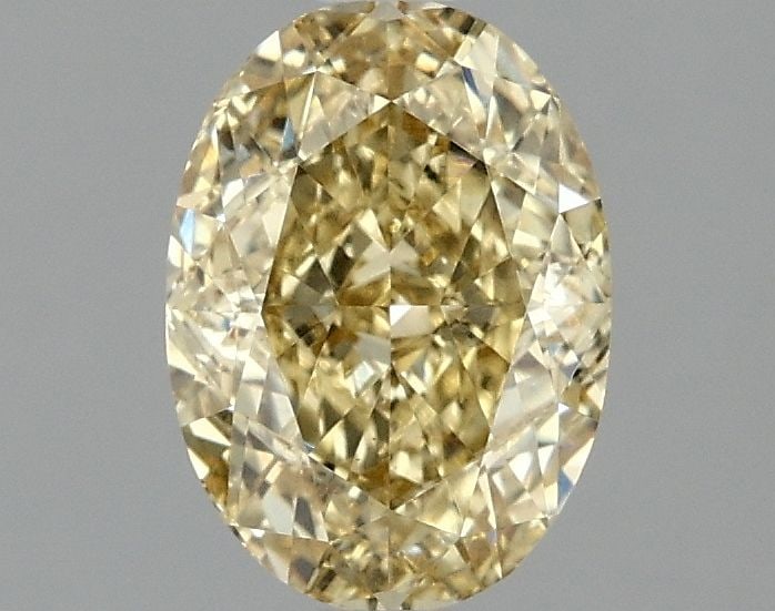 Loose Diamond - OVAL 1.58ct Fancy Intense Yellow VS1: Loose Diamond - OVAL 1.58ct Fancy Intense Yellow VS1 Source: This is a real non-mined Diamond that has been grown in a lab Shape: OVAL Carats: 1.58 Color: Fancy Intense Yellow Certification: IGI Video