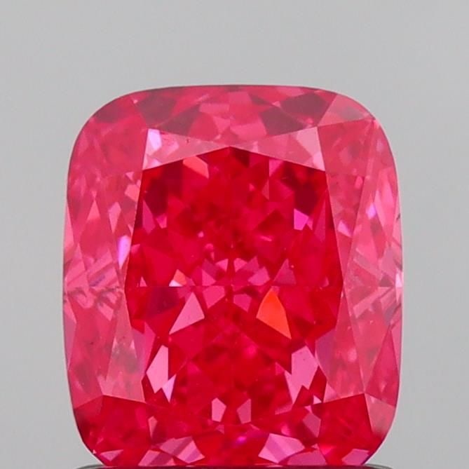 Loose Diamond - CUSHION MODIFIED 1.13ct Fancy Vivid Pink VS1: Loose Diamond - CUSHION MODIFIED 1.13ct Fancy Vivid Pink VS1 Source: This is a real non-mined Diamond that has been grown in a lab Shape: CUSHION MODIFIED Carats: 1.13 Color: Fancy Vivid Pink Certific