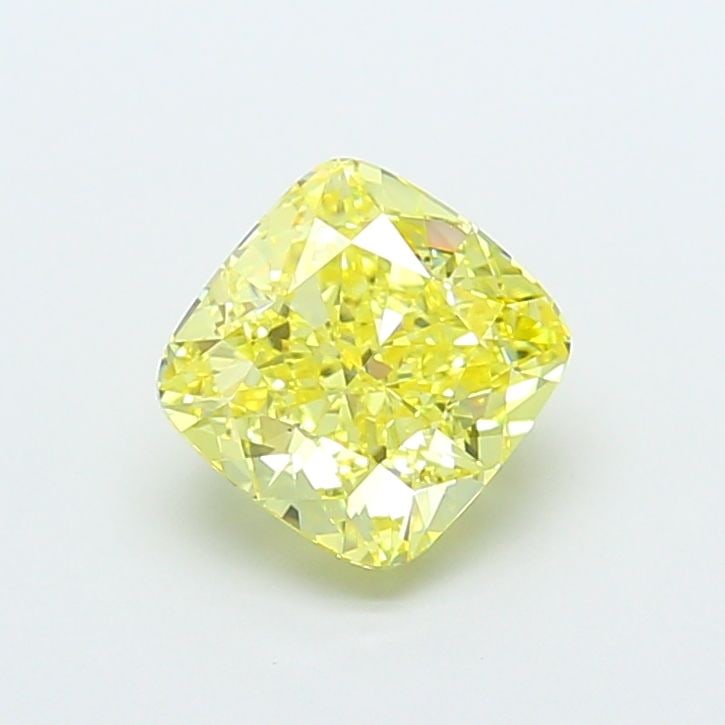 Loose Diamond - CUSHION MODIFIED 3.04ct Fancy Intense Yellow VS1: Loose Diamond - CUSHION MODIFIED 3.04ct Fancy Intense Yellow VS1 Source: This is a real non-mined Diamond that has been grown in a lab Shape: CUSHION MODIFIED Carats: 3.04 Color: Fancy Intense Yellow 