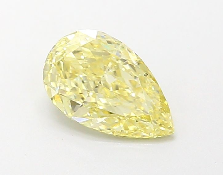 Loose Diamond - PEAR 0.71ct Fancy Yellow VS2: Loose Diamond - PEAR 0.71ct Fancy Yellow VS2 Source: This is a real non-mined Diamond that has been grown in a lab Shape: PEAR Carats: 0.71 Color: Fancy Yellow Certification: IGI Video: