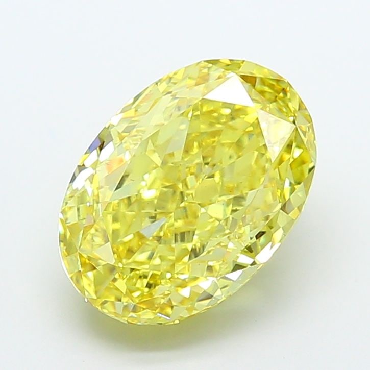 Loose Diamond - OVAL 7.03ct Fancy Intense Yellow VS2: Loose Diamond - OVAL 7.03ct Fancy Intense Yellow VS2 Source: This is a real non-mined Diamond that has been grown in a lab Shape: OVAL Carats: 7.03 Color: Fancy Intense Yellow Certification: IGI Video