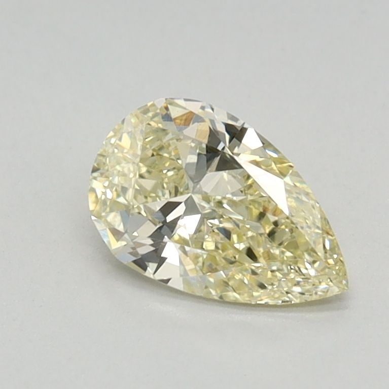 Loose Diamond - PEAR 0.44ct Fancy Yellow VS1: Loose Diamond - PEAR 0.44ct Fancy Yellow VS1 Source: This is a real non-mined Diamond that has been grown in a lab Shape: PEAR Carats: 0.44 Color: Fancy Yellow Certification: IGI Video: