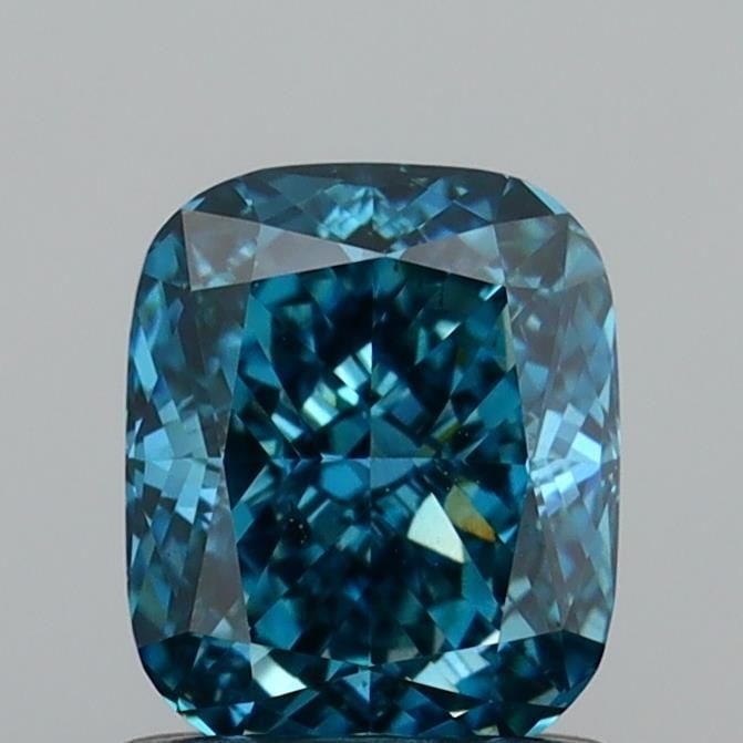 Loose Diamond - CUSHION MODIFIED 1.1ct Fancy Vivid Blue VS1: Loose Diamond - CUSHION MODIFIED 1.1ct Fancy Vivid Blue VS1 Source: This is a real non-mined Diamond that has been grown in a lab Shape: CUSHION MODIFIED Carats: 1.1 Color: Fancy Vivid Blue Certificat