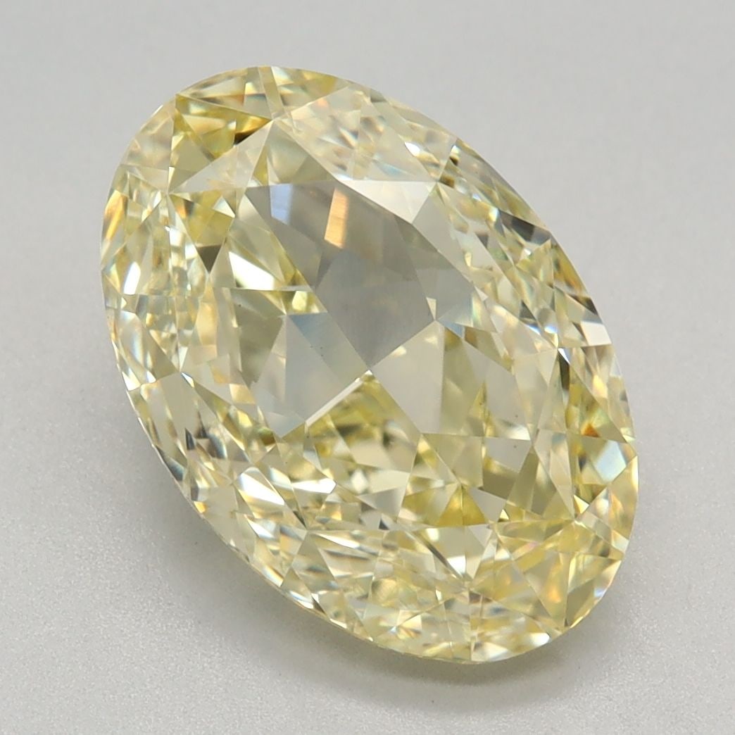 Loose Diamond - OVAL 3.2ct Fancy Yellow VVS2: Loose Diamond - OVAL 3.2ct Fancy Yellow VVS2 Source: This is a real non-mined Diamond that has been grown in a lab Shape: OVAL Carats: 3.2 Color: Fancy Yellow Certification: IGI Video: