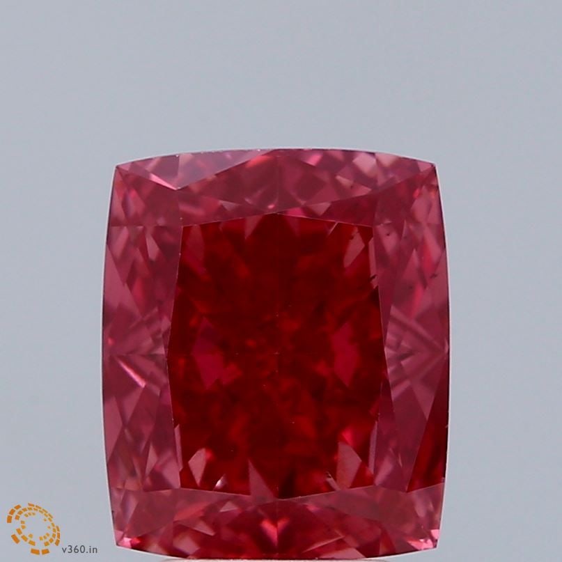 Loose Diamond - CUSHION MODIFIED 4.1ct Fancy Vivid Pink VS2: Loose Diamond - CUSHION MODIFIED 4.1ct Fancy Vivid Pink VS2 Source: This is a real non-mined Diamond that has been grown in a lab Shape: CUSHION MODIFIED Carats: 4.1 Color: Fancy Vivid Pink Certificat