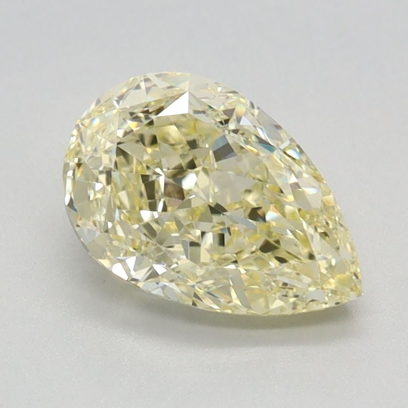 Loose Diamond - PEAR 1.42ct Fancy Intense Yellow VVS2: Loose Diamond - PEAR 1.42ct Fancy Intense Yellow VVS2 Source: This is a real non-mined Diamond that has been grown in a lab Shape: PEAR Carats: 1.42 Color: Fancy Intense Yellow Certification: IGI Vide