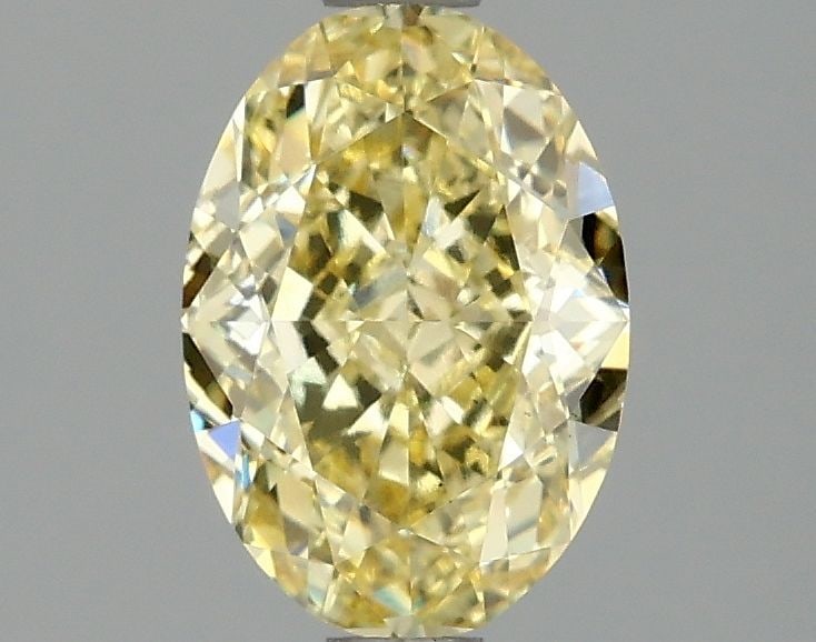 Loose Diamond - OVAL 1.59ct Fancy Intense Yellow VS1: Loose Diamond - OVAL 1.59ct Fancy Intense Yellow VS1 Source: This is a real non-mined Diamond that has been grown in a lab Shape: OVAL Carats: 1.59 Color: Fancy Intense Yellow Certification: IGI Video