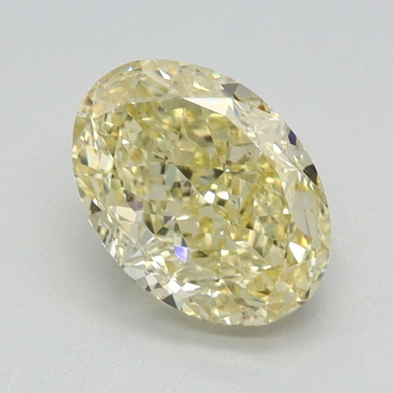 Loose Diamond - OVAL 1.19ct Fancy Yellow VS1: Loose Diamond - OVAL 1.19ct Fancy Yellow VS1 Source: This is a real non-mined Diamond that has been grown in a lab Shape: OVAL Carats: 1.19 Color: Fancy Yellow Certification: IGI Video: