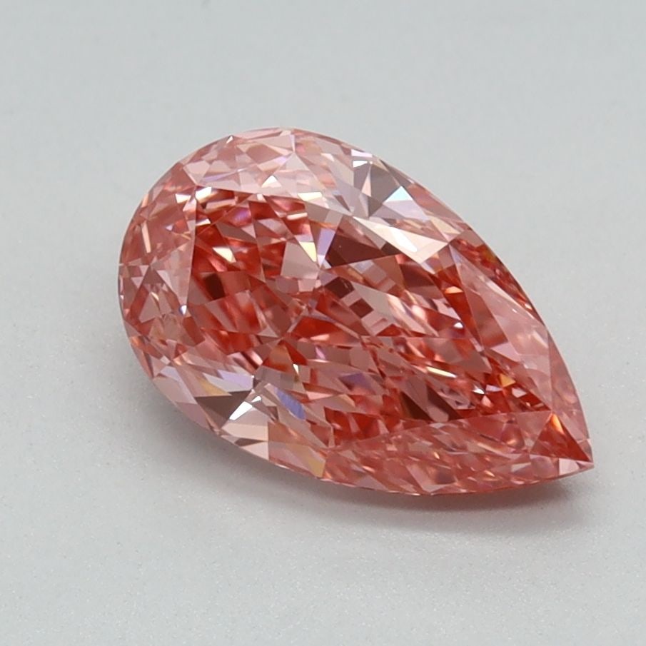 Loose Diamond - PEAR 1.14ct Fancy Vivid Pink VVS2: Loose Diamond - PEAR 1.14ct Fancy Vivid Pink VVS2 Source: This is a real non-mined Diamond that has been grown in a lab Shape: PEAR Carats: 1.14 Color: Fancy Vivid Pink Certification: IGI Video: