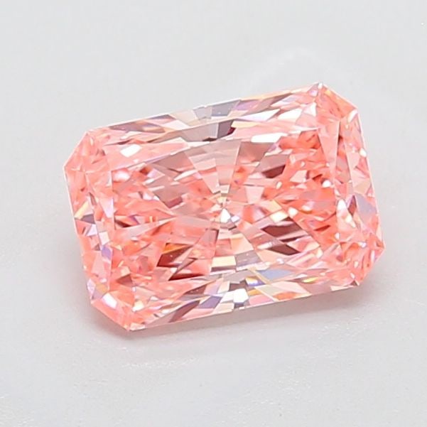 Loose Diamond - RADIANT 2.01ct Fancy Vivid Pink VVS2: Loose Diamond - RADIANT 2.01ct Fancy Vivid Pink VVS2 Source: This is a real non-mined Diamond that has been grown in a lab Shape: RADIANT Carats: 2.01 Color: Fancy Vivid Pink Certification: IGI The Di