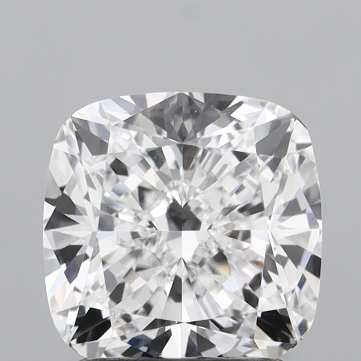 Loose Diamond - CUSHION MODIFIED 2.02ct D VVS1: Loose Diamond - CUSHION MODIFIED 2.02ct D VVS1 Source: This is a real non-mined Diamond that has been grown in a lab Shape: CUSHION MODIFIED Carats: 2.02 Color: D Clarity: VVS1 Certification: IGI Vide