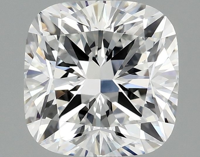 Loose Diamond - CUSHION MODIFIED 2.03ct E VVS2: Loose Diamond - CUSHION MODIFIED 2.03ct E VVS2 Source: This is a real non-mined Diamond that has been grown in a lab Shape: CUSHION MODIFIED Carats: 2.03 Color: E Clarity: VVS2 Certification: IGI Vide