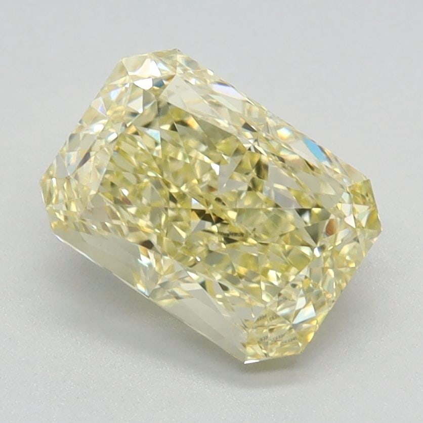 Loose Diamond - RADIANT 1.65ct Fancy Intense Yellow VS1: Loose Diamond - RADIANT 1.65ct Fancy Intense Yellow VS1 Source: This is a real non-mined Diamond that has been grown in a lab Shape: RADIANT Carats: 1.65 Color: Fancy Intense Yellow Certification: IGI
