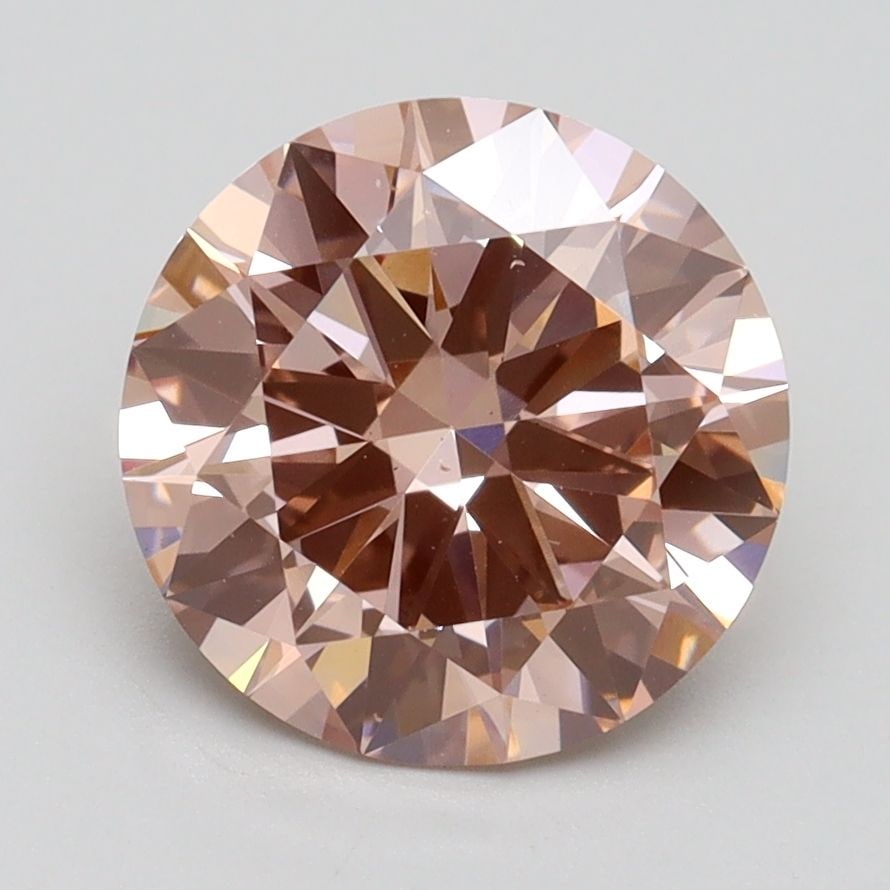 Loose Diamond - ROUND 2.51ct Fancy Intense Pink VS2: Loose Diamond - ROUND 2.51ct Fancy Intense Pink VS2 Source: This is a real non-mined Diamond that has been grown in a lab Shape: ROUND Carats: 2.51 Color: Fancy Intense Pink Certification: IGI Video: