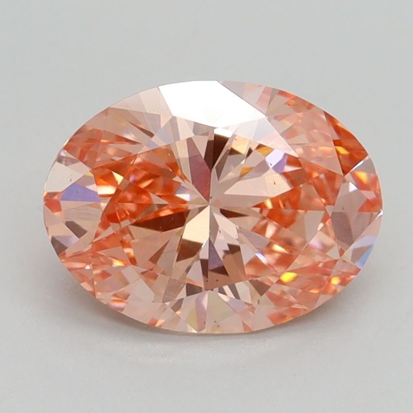 Loose Diamond - OVAL 1.75ct Fancy Intense Pink VS2: Loose Diamond - OVAL 1.75ct Fancy Intense Pink VS2 Source: This is a real non-mined Diamond that has been grown in a lab Shape: OVAL Carats: 1.75 Color: Fancy Intense Pink Certification: IGI Video: