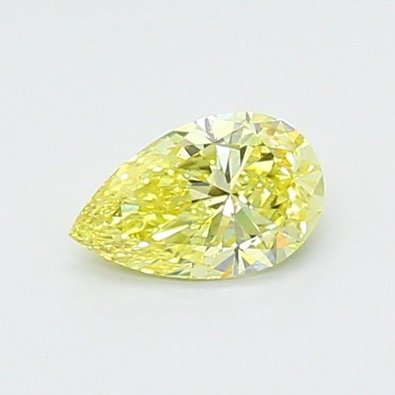 Loose Diamond - PEAR 0.55ct Fancy Intense Yellow VS1: Loose Diamond - PEAR 0.55ct Fancy Intense Yellow VS1 Source: This is a real non-mined Diamond that has been grown in a lab Shape: PEAR Carats: 0.55 Color: Fancy Intense Yellow Certification: IGI Video