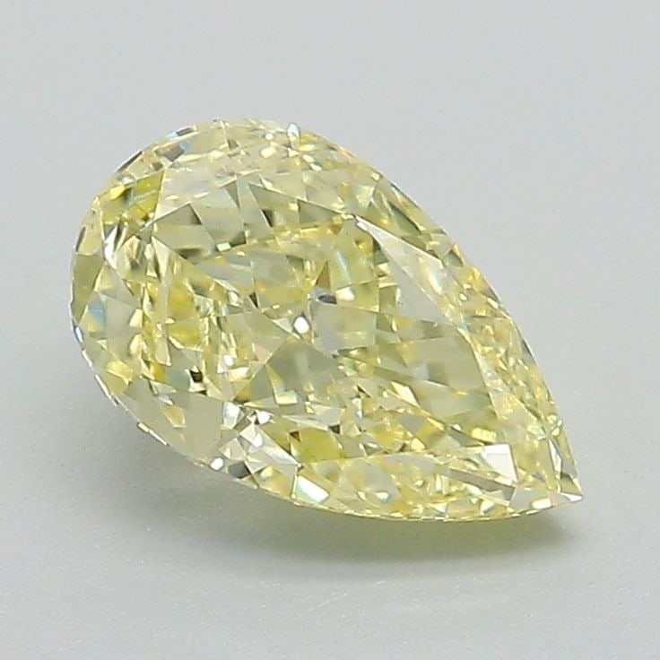 Loose Diamond - PEAR 1.35ct Fancy Intense Yellow VS1: Loose Diamond - PEAR 1.35ct Fancy Intense Yellow VS1 Source: This is a real non-mined Diamond that has been grown in a lab Shape: PEAR Carats: 1.35 Color: Fancy Intense Yellow Certification: IGI Video