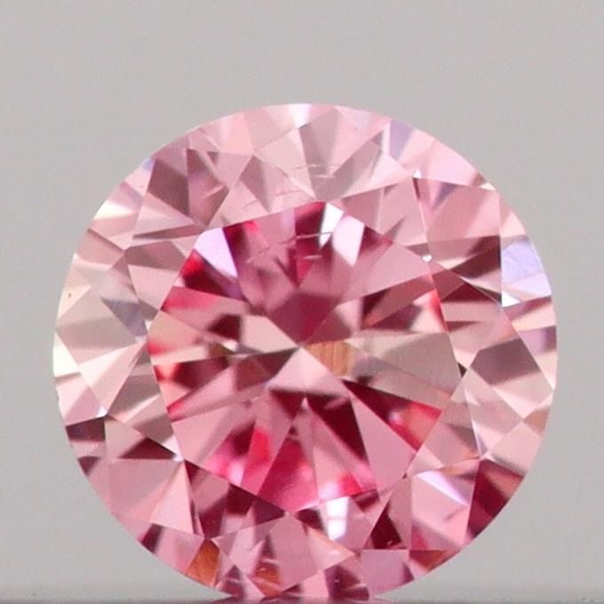 Loose Diamond - ROUND 0.13ct Fancy Vivid Pink SI1: Loose Diamond - ROUND 0.13ct Fancy Vivid Pink SI1 Source: This is a real non-mined Diamond that has been grown in a lab Shape: ROUND Carats: 0.13 Color: Fancy Vivid Pink Certification: IGI Video: