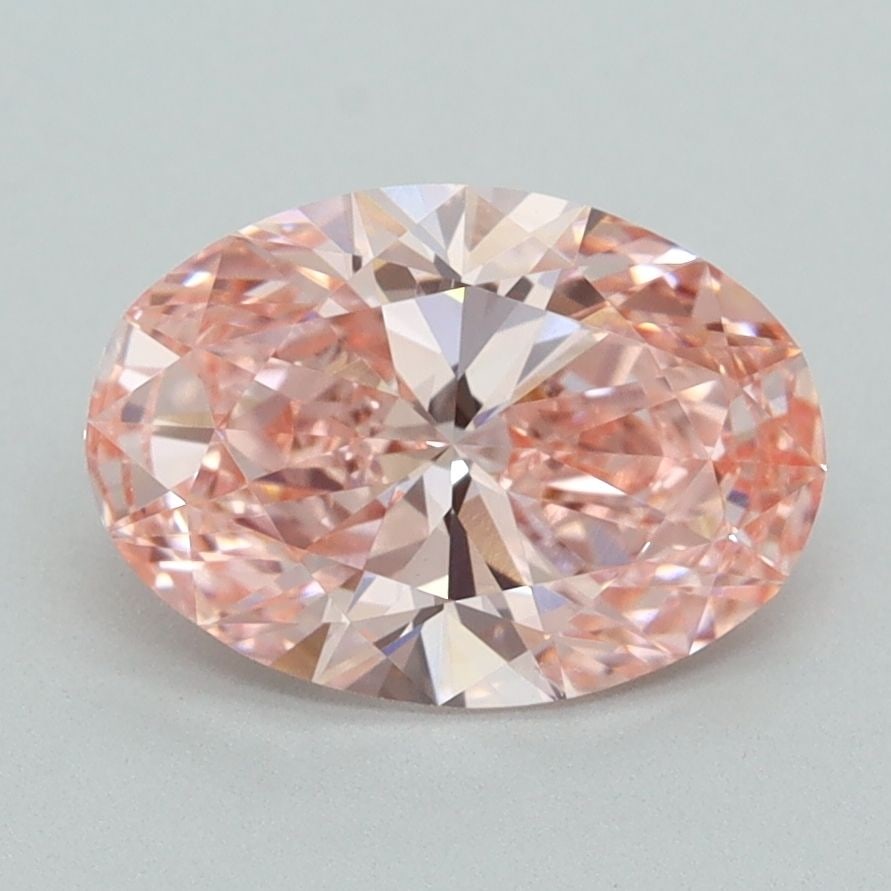 Loose Diamond - OVAL 2.03ct Fancy Vivid Pink VVS2: Loose Diamond - OVAL 2.03ct Fancy Vivid Pink VVS2 Source: This is a real non-mined Diamond that has been grown in a lab Shape: OVAL Carats: 2.03 Color: Fancy Vivid Pink Certification: IGI Video: