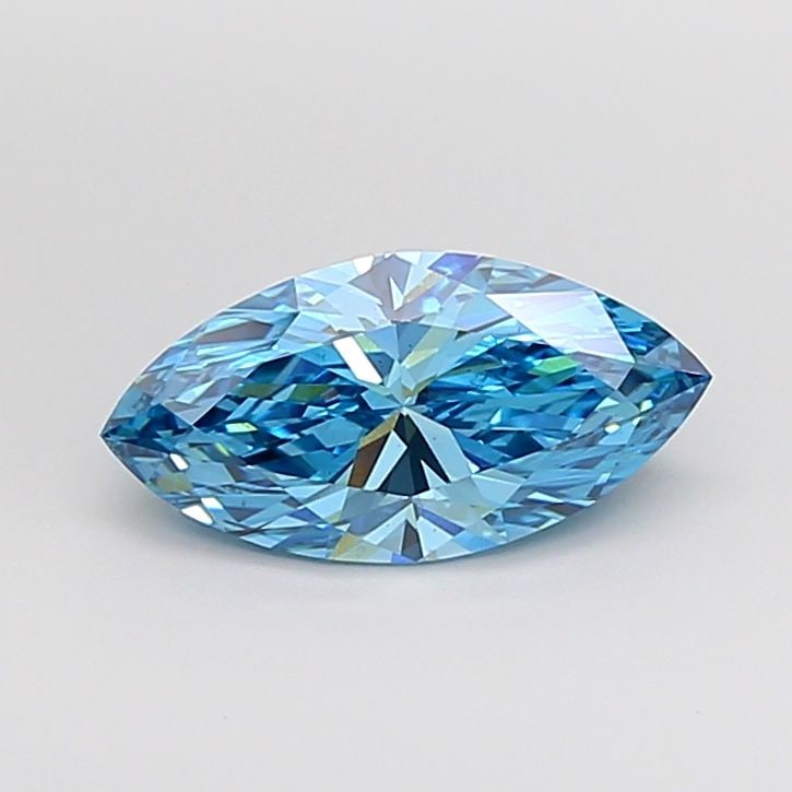 Loose Diamond - MARQUISE 2.01ct Fancy Vivid Blue VS2: Loose Diamond - MARQUISE 2.01ct Fancy Vivid Blue VS2 Source: This is a real non-mined Diamond that has been grown in a lab Shape: MARQUISE Carats: 2.01 Color: Fancy Vivid Blue Certification: IGI Video
