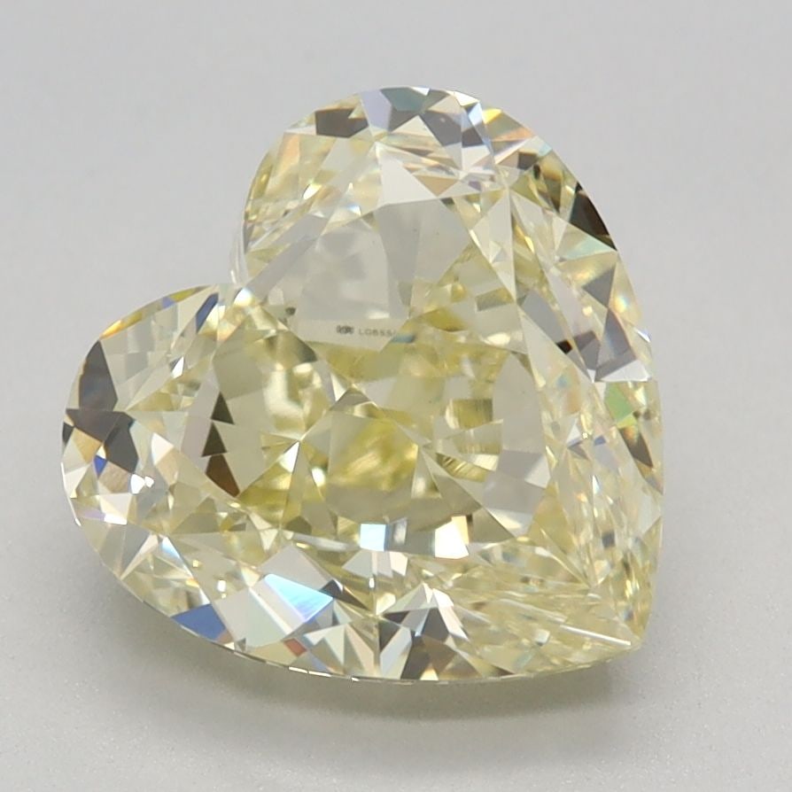 Loose Diamond - HEART 2.81ct Fancy Intense Yellow VVS2: Loose Diamond - HEART 2.81ct Fancy Intense Yellow VVS2 Source: This is a real non-mined Diamond that has been grown in a lab Shape: HEART Carats: 2.81 Color: Fancy Intense Yellow Certification: IGI Vi