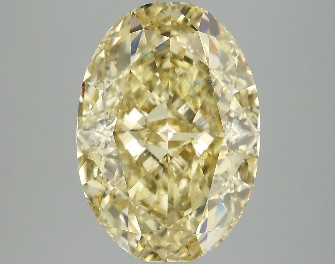 Loose Diamond - OVAL 5.1ct Fancy Vivid Yellow VS1 (1 of 1)